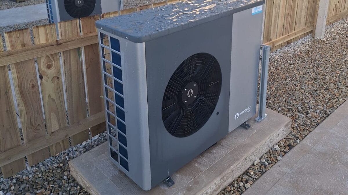 Image showcasing Geothermal and Heat Pump Heating for Social Housing at Lisnafin ...